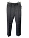 Tom Ford Size XS/34 Black Shimmer Wool & Polyester Hook & Zip Pockets Pants Black Shimmer / XS/34