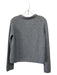 Jenni Kayne Size XS Gray Cashmere Crew Neck Raglan Ribbed Sweater Gray / XS