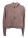 Lululemon Size XS/S Taupe Pink Cotton & Polyester 1/4 Zip Hood Jacket Taupe Pink / XS/S