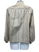 Zimmermann Size OP Beige, Blue, Green Polyester & Cotton Striped Blouse Top Beige, Blue, Green / OP