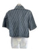 Fendi Size 36 Medium & light wash Cotton & Linen Zucca Monogram Chambray Jacket Medium & light wash / 36