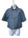 Fendi Size 36 Medium & light wash Cotton & Linen Zucca Monogram Chambray Jacket Medium & light wash / 36