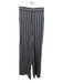 Veronica Beard Size 00 Brown, Blue & White Viscose Blend Elastic Waist Pants Brown, Blue & White / 00