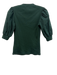 Veronica Beard Size XXS Green Cotton Long Sleeve 1/2 Button Ribbed Top Green / XXS
