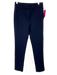 Veronica Beard Size 00 Navy Polyester & Viscose Trouser Zip Fly Hook & Eye Pants Navy / 00