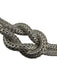 John Hardy Silver Sterling Silver 925 Snake Chain Knot Choker Necklace Silver