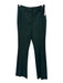 Veronica Beard Size 00 Dark Green Polyester Blend pleat front Mid Rise Pants Dark Green / 00