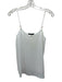 Tibi Size 2 White No Fabric Tag V Neck Crepe Cami Top White / 2