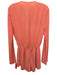 Show Me Your Mumu Size Small Peach Orange Polyester Long Flare Sleeve Romper Peach Orange / Small