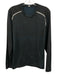 Lululemon Size L Blue & Black Heathered Athleisure Men's Long Sleeve Shirt Blue & Black / L