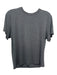 TWP Size S Grey Bamboo Short Sleeve Heathered T Shirt Top Dark Gray / S