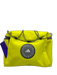 Adidas X Stella McCartney Highlighter Yellow Polyester Bungee Detail Bag Highlighter Yellow