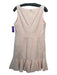 Akris Punto Size 10 Pink Viscose Blend Round Neck Sleeveless Below knee Dress Pink / 10