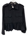 Harvey Faircloth Size S Navy No Fabric Tag Button Front Patch Pockets Jacket Navy / S