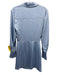 Simkhai Size 2 Light Blue Polyester Satin 3/4 Sleeve Surplice Dress Light Blue / 2