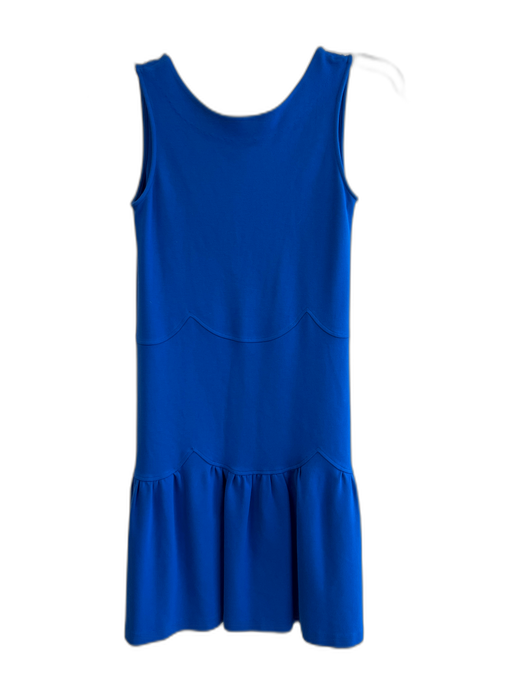 Red Valentino Size Est XS Blue No Fabric Tag Scoop Neck & Back Sleeveless Dress Blue / Est XS