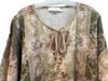 Zimmermann Size 0 Rose & Multi Linen Drop Shoulder Half Sleeve Floral Dress Rose & Multi / 0