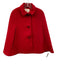 Kate Spade Size XXS Red Wool Button Front Cape Shawl Poncho Coat Red / XXS