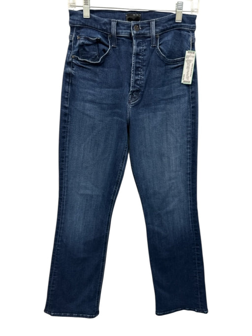 Mother Size 27 Medium dark wash Cotton Blend Denim High Waist Button Fly Jeans Medium dark wash / 27