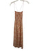 Trovata Birds of Paradis Size Small beige, pink & orange Cotton & Silk Dress beige, pink & orange / Small