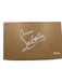 Christian Louboutin Shoe Size 40 Black Leather D'orsay Pointed Square Toe Flats Black / 40