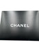 Chanel Black & Silver Caviar Leather Quilted Detail Chain Strap Shoulder Bag Bag Black & Silver / M