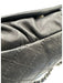 Chanel Black & Silver Caviar Leather Quilted Detail Chain Strap Shoulder Bag Bag Black & Silver / M
