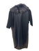 Ter Et Bantine Size 42 Brown, Black & Gray Virgin Wool Viscose Boat Neck Dress Brown, Black & Gray / 42