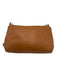 Coach Beige & Gold Leather Flap Chain Strap Twist Lock Interior Pocket Bag Beige & Gold / S
