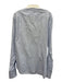 Missoni Size 16.5 Blue & White Cotton Stripe French Cuff Men's Long Sleeve Shirt Blue & White / 16.5