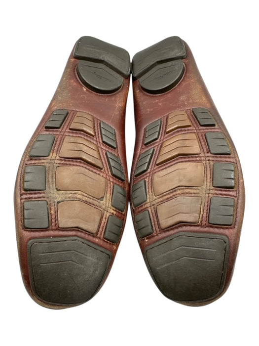 Ferragamo Shoe Size 11D AS IS Brown Leather Solid Dress Driver Men's Shoes Brown / 11D