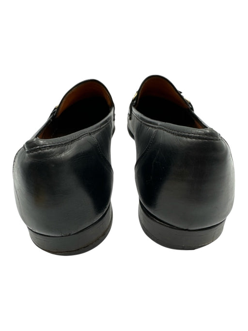 Bruno Magli Shoe Size 11M Black Leather Solid Dress Men's Shoes Black / 11M