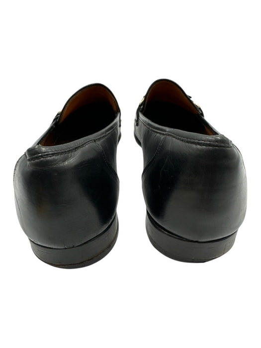 Bruno Magli Shoe Size 11M Black Leather Solid Dress Men's Shoes Black / 11M