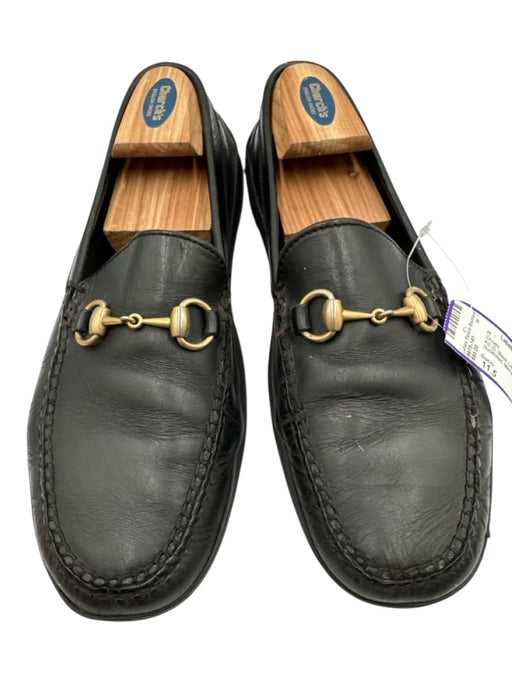 Gucci Shoe Size 11.5 AS IS Black Leather Solid Dress Men's Shoes Black / 11.5