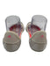 Adidas X Stella McCartney Shoe Size 9 Gray & Coral Textile Mesh Slip On Flats Gray & Coral / 9
