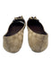 Gucci Shoe Size 39 Beige, Brown & Red Canvas & Leather Monogram Ballet Flats Beige, Brown & Red / 39