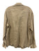 Hickey Freeman Size M Beige Linen Solid Button Up Chore Jacket Men's Jacket Beige / M