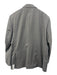 Saks Fifth Ave Gray Wool Blend Solid 2 Button Men's Suit Gray / 44