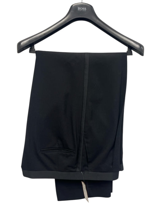Givenchy Monsieur Black Solid Tuxedo Men's Suit Black / Est L