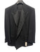 Givenchy Monsieur Black Solid Tuxedo Men's Suit Black / Est L