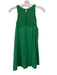 3:1 Phillip Lim Size 6 Green Silk Rose detail Sleeveless Dress Green / 6