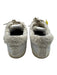 P448 Shoe Size 39 White & Beige Leather Upper Perforated Logo Low Top Sneakers White & Beige / 39