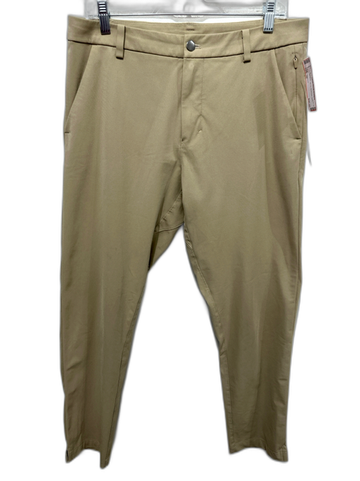 Lululemon Size 32 Tan Solid Zip Fly Men's Pants Tan / 32