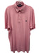 Polo Golf Size L Pink Cotton Solid Polo Men's Short Sleeve Pink / L