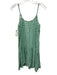 Rails Size XS Green, White, Red Rayon & Linen Plaid Spaghetti Strap Dress Green, White, Red / XS