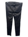 Joes Size 29 Black Leather Skinny High Rise Pants Black / 29