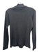 Bergdorf Goodman Size M Dark Gray Wool High Neck Long Sleeve Sweater Dark Gray / M