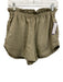Varley Size Small Green Gray Blend Elastic Waist Pockets Shorts Green Gray / Small