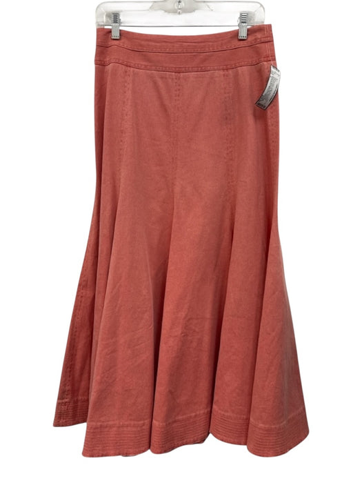 Tuckernuck x Murray's Toggery Shop Size 4 Pale Red Pink Cotton Blend Denim Skirt Pale Red Pink / 4