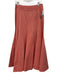 Tuckernuck x Murray's Toggery Shop Size 4 Pale Red Pink Cotton Blend Denim Skirt Pale Red Pink / 4